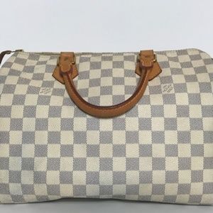 Louis Vuitton Speedy 30 Damier Azur